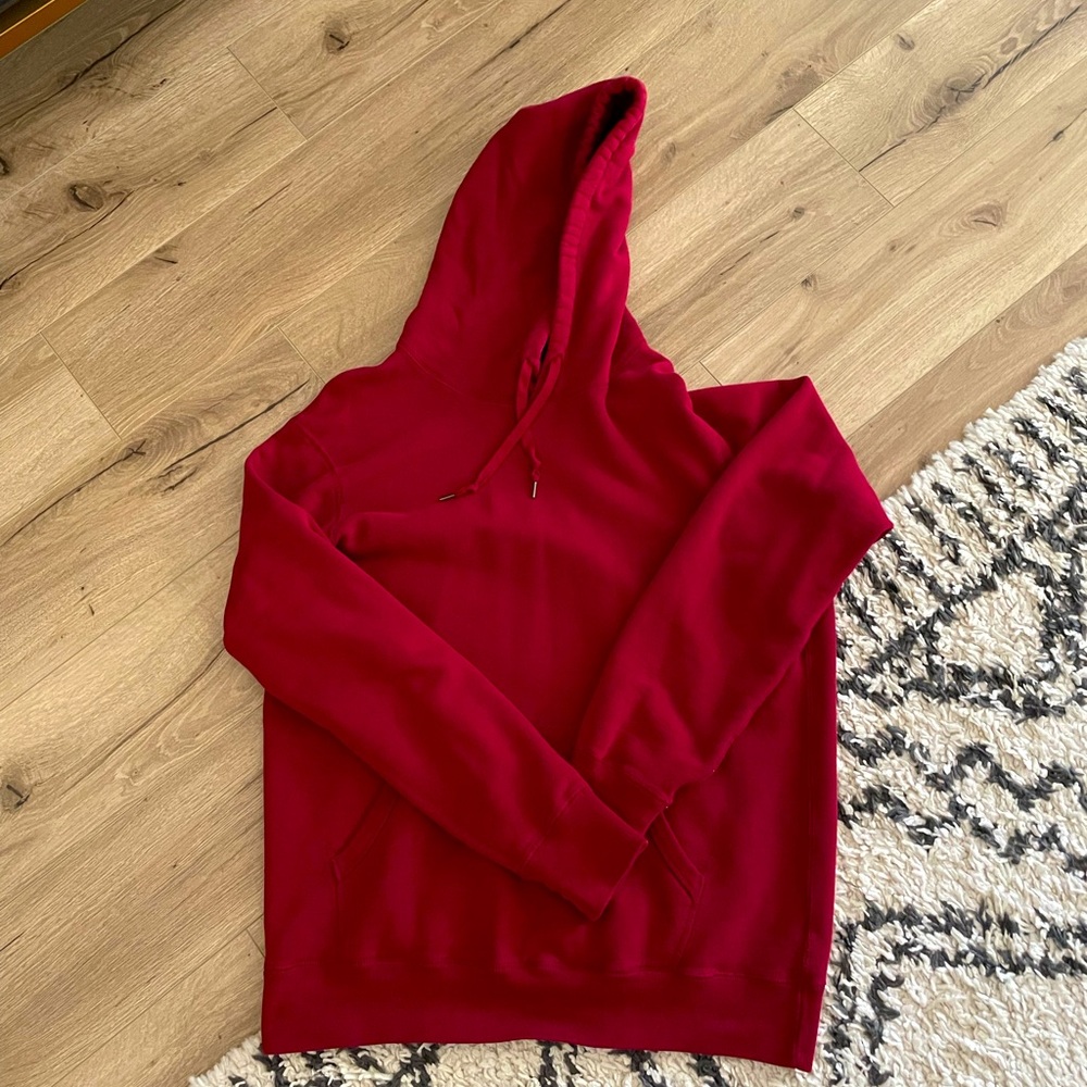 Uniqlo U heavyweight French terry 100% cotton hoodie excellent condition L